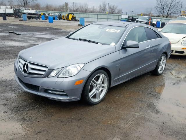 WDDKJ5KB6CF178049 - 2012 MERCEDES-BENZ E 350 GRAY photo 2