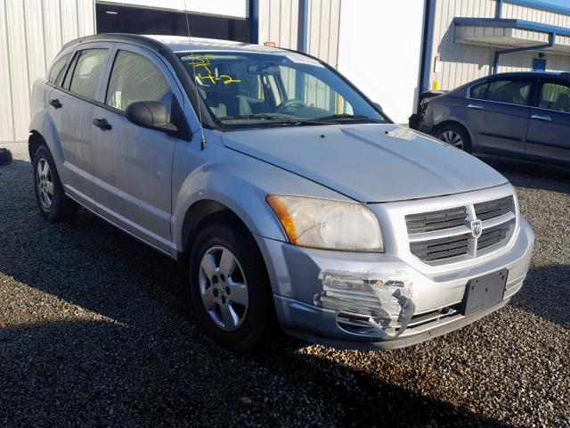 1B3HB28B07D212951 - 2007 DODGE CALIBER SILVER photo 1