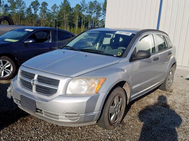 1B3HB28B07D212951 - 2007 DODGE CALIBER SILVER photo 2