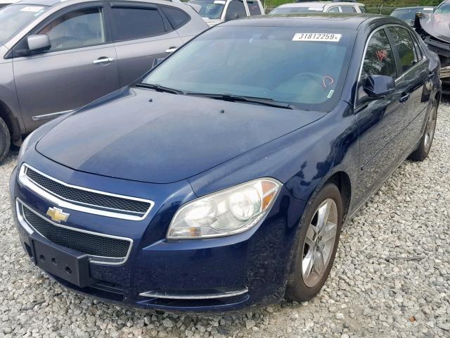 1G1ZC5EB6AF254633 - 2010 CHEVROLET MALIBU 1LT BLUE photo 2
