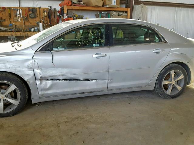 1G1ZJ57B49F242317 - 2009 CHEVROLET MALIBU 2LT SILVER photo 9