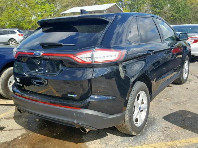 2FMPK4G99HBB45273 - 2017 FORD EDGE SE BLACK photo 4