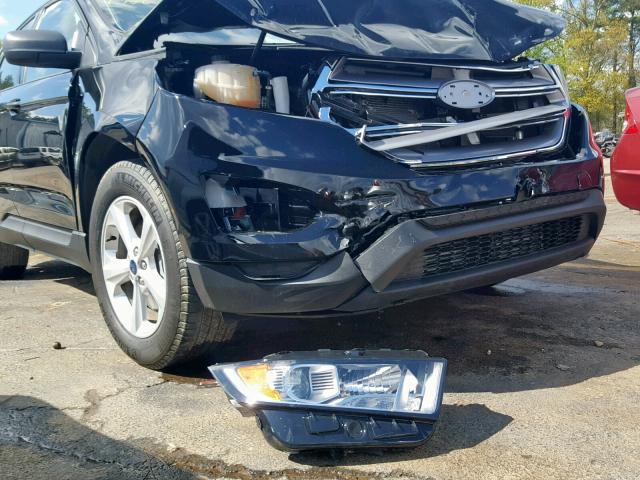 2FMPK4G99HBB45273 - 2017 FORD EDGE SE BLACK photo 9