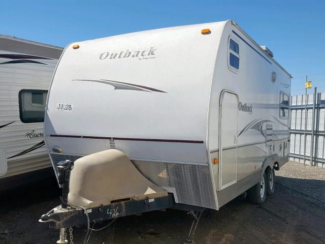 4YDT21R248B450426 - 2008 KEYSTONE OUTBACK WHITE photo 2