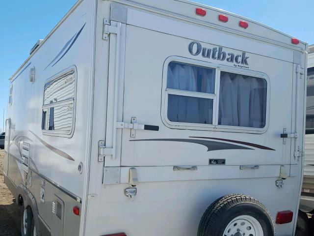 4YDT21R248B450426 - 2008 KEYSTONE OUTBACK WHITE photo 3