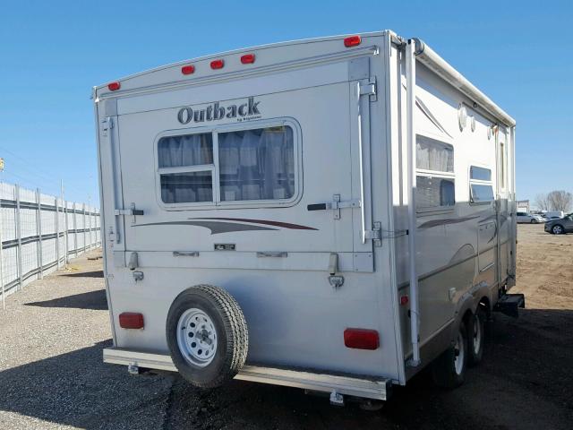 4YDT21R248B450426 - 2008 KEYSTONE OUTBACK WHITE photo 4