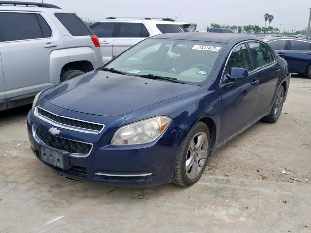 1G1ZC5EB3A4148135 - 2010 CHEVROLET MALIBU 1LT 蓝色 照片 2