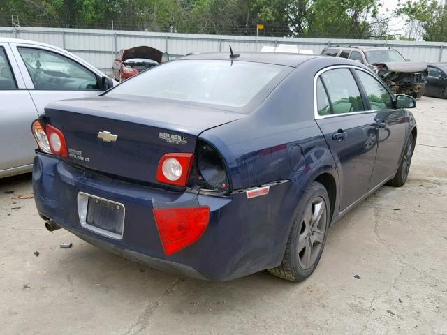 1G1ZC5EB3A4148135 - 2010 CHEVROLET MALIBU 1LT 蓝色 照片 4