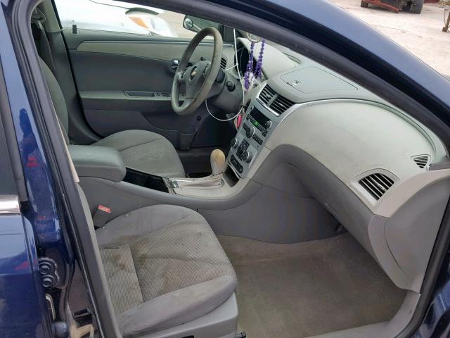 1G1ZC5EB3A4148135 - 2010 CHEVROLET MALIBU 1LT 蓝色 照片 5