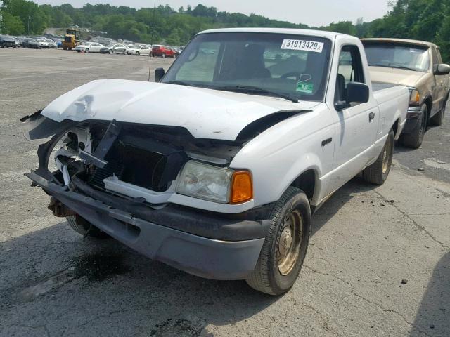 1FTYR10U65PA36288 - 2005 FORD RANGER WHITE photo 2