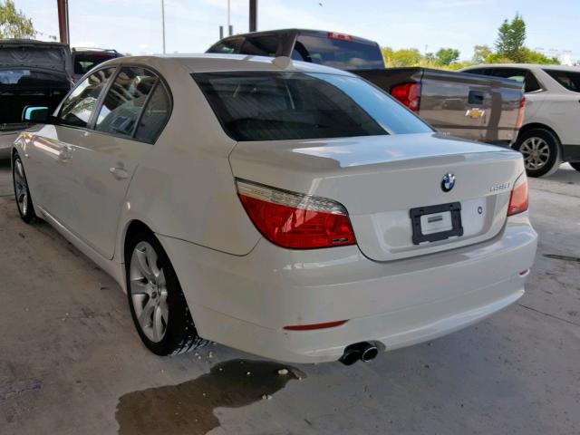 WBANW13568CZ81816 - 2008 BMW 535 I WHITE photo 3