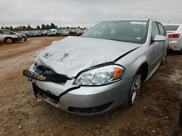 2G1WC5E35C1313094 - 2012 CHEVROLET IMPALA LTZ SILVER photo 2