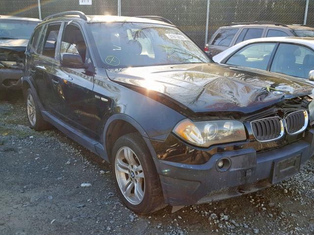 WBXPA93415WD06505 - 2005 BMW X3 3.0I BLACK photo 1