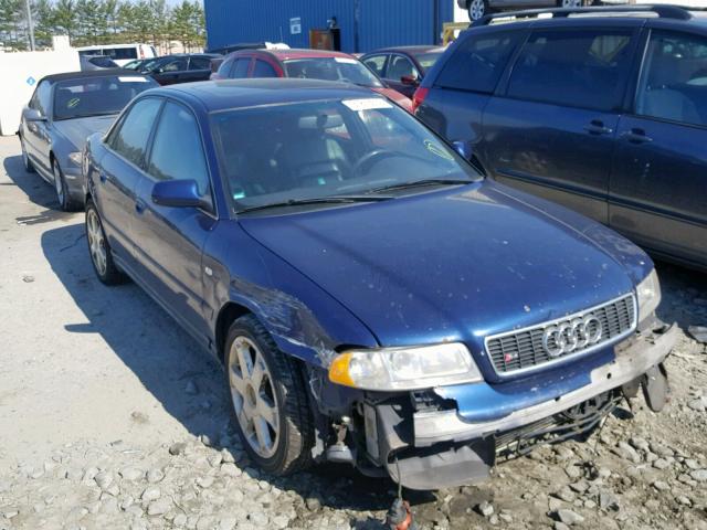 WAURD68D31A141689 - 2001 AUDI S4 2.7 QUA BLUE photo 1