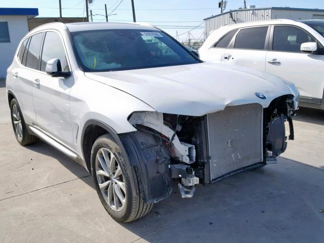 5UXTR7C54KLA48431 - 2019 BMW X3 SDRIVE3 WHITE photo 1