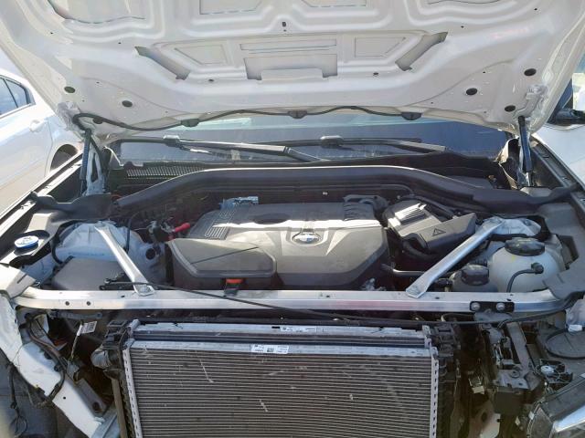 5UXTR7C54KLA48431 - 2019 BMW X3 SDRIVE3 WHITE photo 7