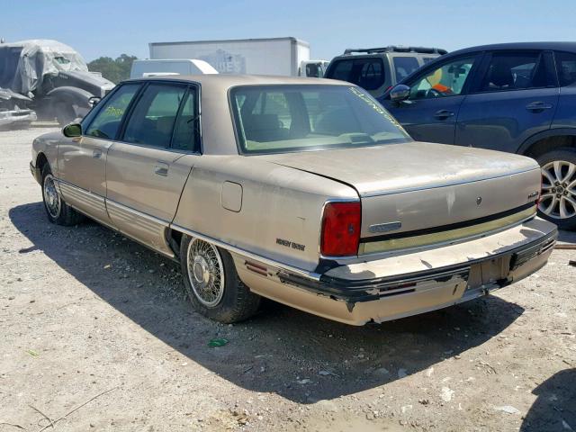 1G3CX53L1P4309846 - 1993 OLDSMOBILE 98 REGENCY GOLD photo 3