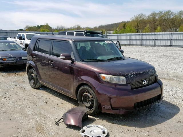 JTLKE50E991075424 - 2009 TOYOTA SCION XB MAROON photo 1