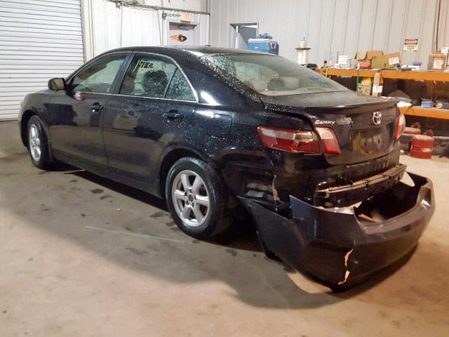 4T1BE46K37U040677 - 2007 TOYOTA CAMRY NEW BLACK photo 3