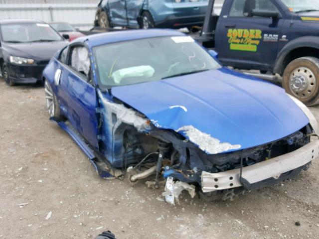 JN1AZ34EX5M652502 - 2005 NISSAN 350Z COUPE BLUE photo 1