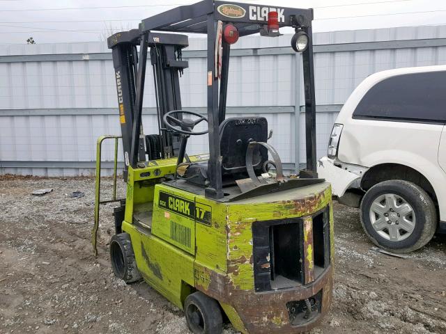 GX127E01029347FB - 2000 CLAR FORKLIFT GREEN photo 3