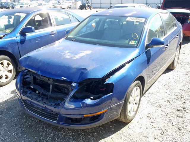 WVWJK73C38P082385 - 2008 VOLKSWAGEN PASSAT TUR BLUE photo 2