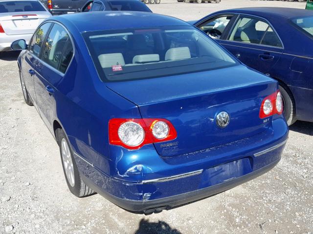 WVWJK73C38P082385 - 2008 VOLKSWAGEN PASSAT TUR BLUE photo 3