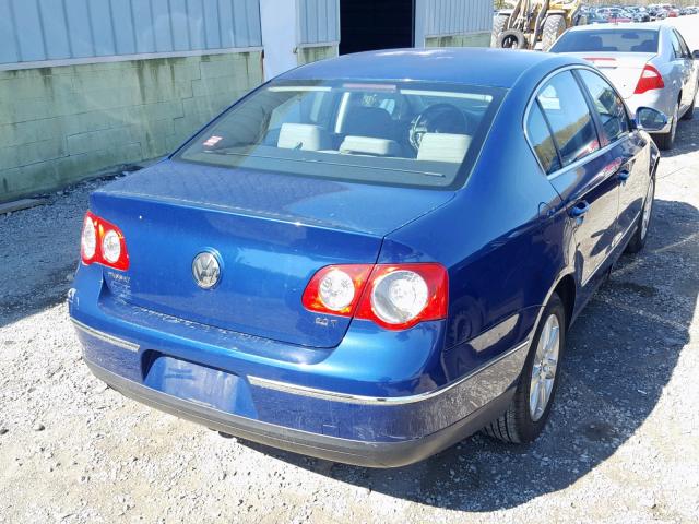 WVWJK73C38P082385 - 2008 VOLKSWAGEN PASSAT TUR BLUE photo 4