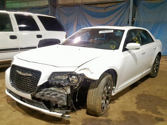 2C3CCAGG7FH868440 - 2015 CHRYSLER 300 S WHITE photo 2