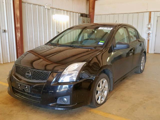 3N1AB6AP5CL645492 - 2012 NISSAN SENTRA 2.0 BLACK photo 2