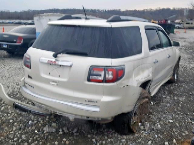 1GKKVTKD0FJ287987 - 2015 GMC ACADIA DEN WHITE photo 4