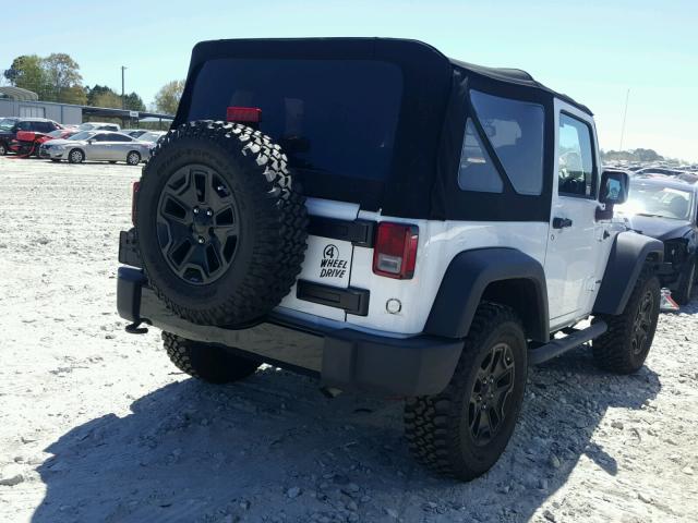 1C4AJWAG7JL835769 - 2018 JEEP WRANGLER S WHITE photo 4