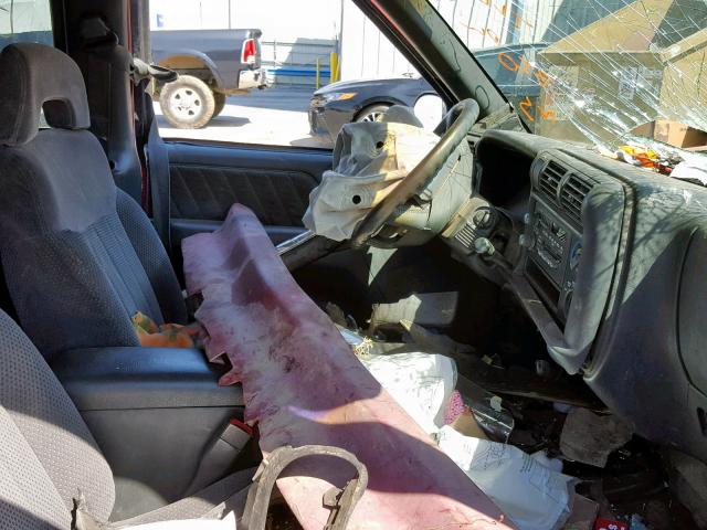 1GNCS13W7S2234860 - 1995 CHEVROLET BLAZER BURGUNDY photo 5