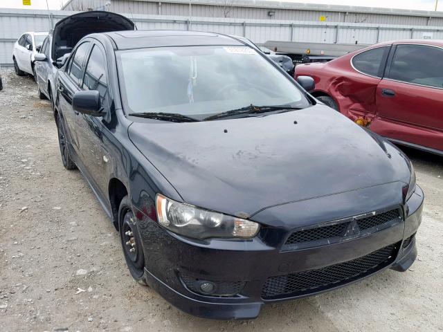 JA3AU86W29U018846 - 2009 MITSUBISHI LANCER GTS BLACK photo 1