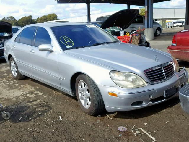 WDBNG75JX1A215469 - 2001 MERCEDES-BENZ S 500 SILVER photo 1