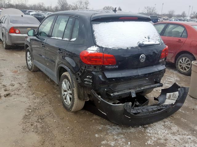 WVGAV3AX0DW566662 - 2013 VOLKSWAGEN TIGUAN S  photo 3