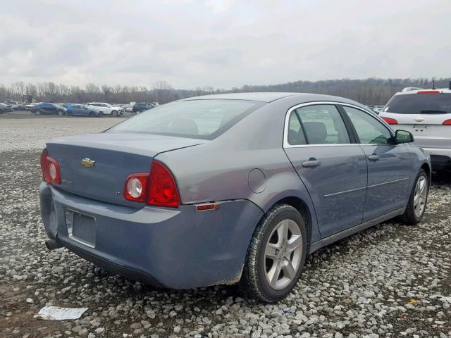 1G1ZH57B19F141781 - 2009 CHEVROLET MALIBU 1LT 灰色 照片 4
