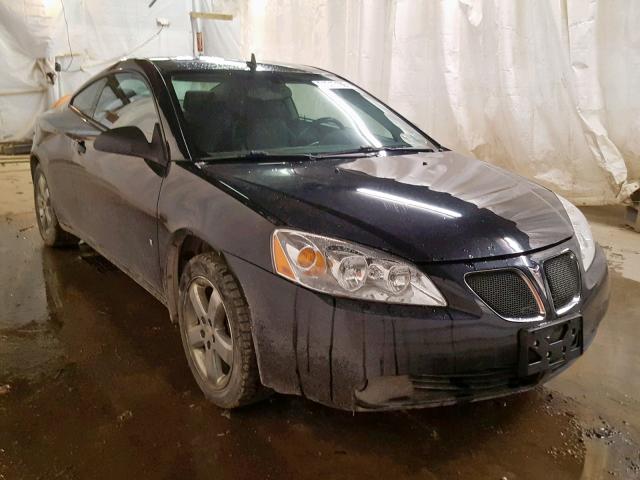 1G2ZH17N984163472 - 2008 PONTIAC G6 GT BLACK photo 1