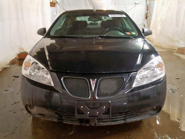 1G2ZH17N984163472 - 2008 PONTIAC G6 GT BLACK photo 9