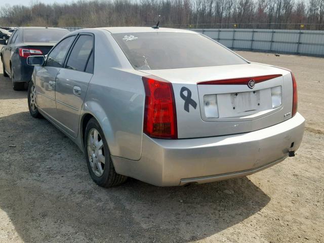 1G6DP567150175558 - 2005 CADILLAC CTS HI FEA SILVER photo 3