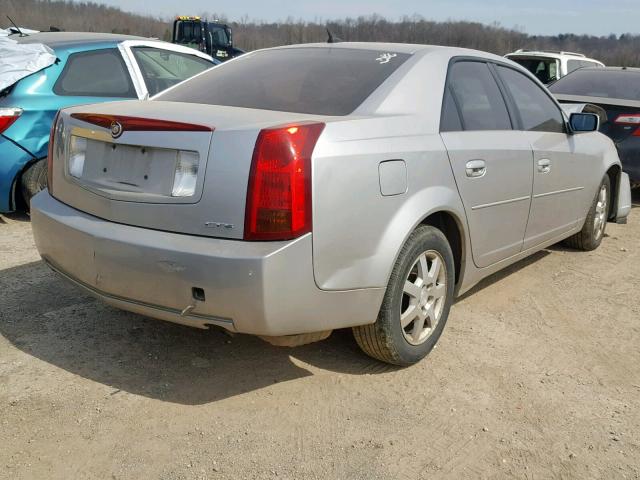 1G6DP567150175558 - 2005 CADILLAC CTS HI FEA SILVER photo 4