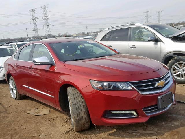 2G1125S3XJ9160499 - 2018 CHEVROLET IMPALA PRE RED photo 1