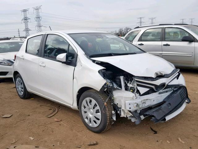 VNKKTUD31HA079798 - 2017 TOYOTA YARIS L WHITE photo 1