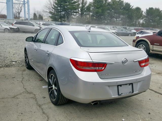 1G4PW5SKXG4158501 - 2016 BUICK VERANO SPO SILVER photo 3