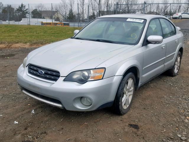 4S4BL84C854207914 - 2005 SUBARU LEGACY OUT SILVER photo 2