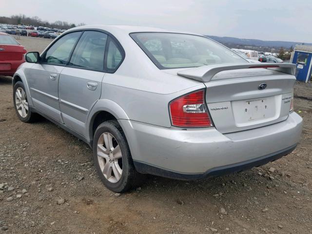 4S4BL84C854207914 - 2005 SUBARU LEGACY OUT SILVER photo 3