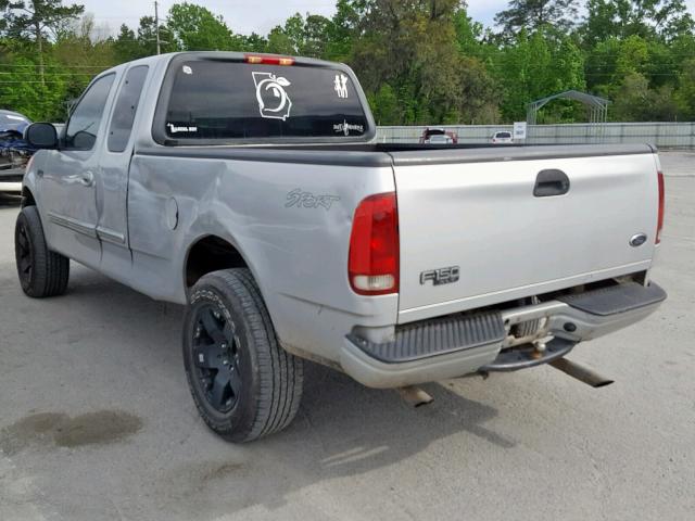 1FTRX17272NB95259 - 2002 FORD F150 SILVER photo 3