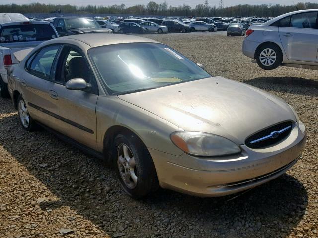 1FAFP55SX1A173202 - 2001 FORD TAURUS SES BEIGE photo 1