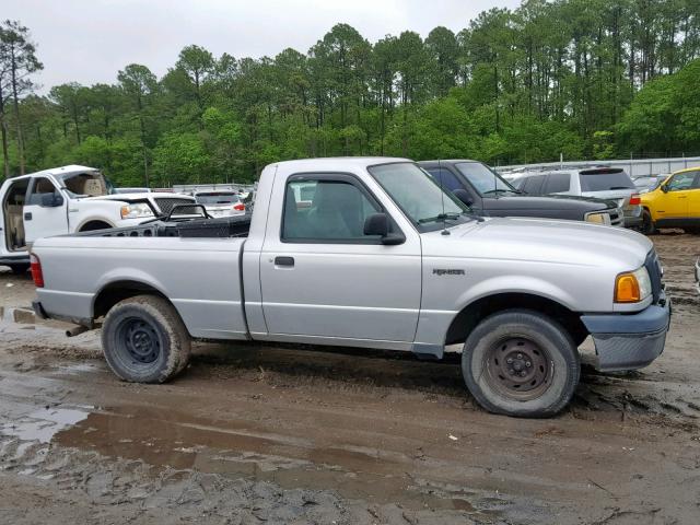 1FTYR10D85PA95617 - 2005 FORD RANGER SILVER photo 9