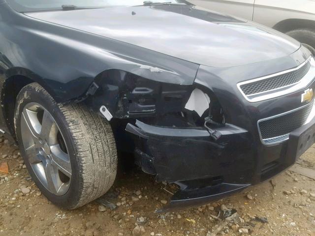 1G1ZC5E00CF213769 - 2012 CHEVROLET MALIBU 1LT შავი ფოტო 9
